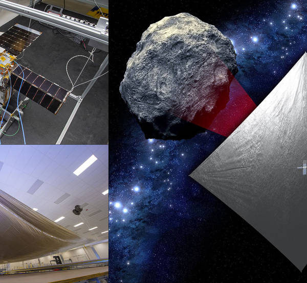 NASA Solar Sail Mission to Chase Tiny Asteroid after Artemis I Launch